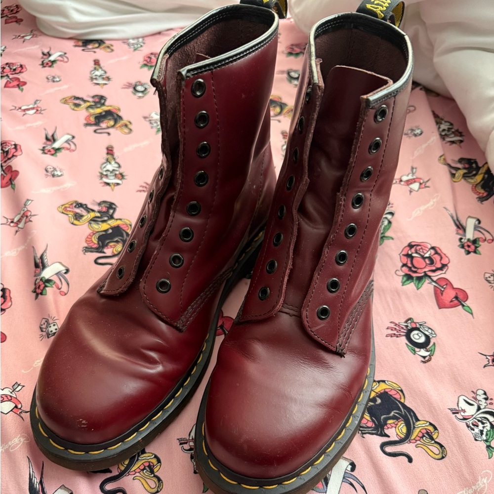 Dr. Martens Ox Blood boots size 10 us